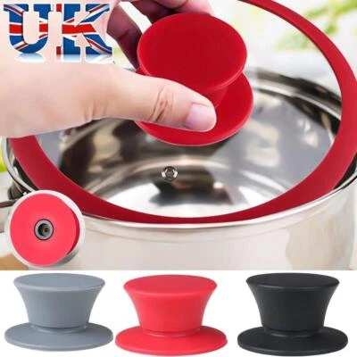Silicone Pot Lid Knob Handle Replacement Pan Lid Handle Glass Saucepan - Image 1 of 4