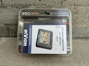 Invion 350 GPS Navigation System MP3 Navteq On Board GPS-3V406-IUS GPS-3V4 NEW - Picture 1 of 7