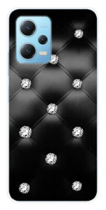 Coque en silicone imprimée compatible Xiaomi Redmi Note 12 5G Poco X5 Strass - Picture 1 of 3