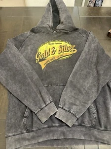 Hoodie Gold & Silver Pawn Shop From Pawn Stars Las Vegas Mens 2XL - Picture 1 of 2