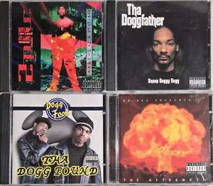 1990er Jahre Sammlung von 4 Westcoast Rap CD Alben, 2Pac, Snoop Dogg, Dr. Dre, Dogg P - Bild 1 von 6