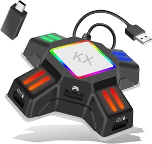 Sehawei Mouse Keyboard Converter, Game Controller Adapter for USB 2.0 black - Picture 1 of 8
