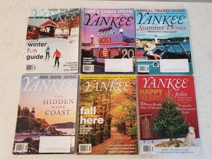 Lot of 6 Yankee Magazines New England's Magazine History Food Travel 2023 - Picture 1 of 7