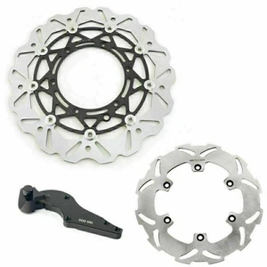 Oversize Brake Disc Rotors Caliper For Husaberg FE FC FX FS SXF XC-F EXC 125-530 - Picture 1 of 12