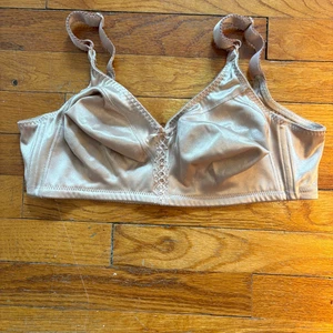 Bali 3820 Damen 40C Flexibler Halt Vollflächiger BH Bügelfrei Satin Beige - Bild 1 von 5