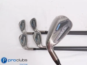 NEW Left Handed Ladies Cobra DARKSPEED 7-PW,SW IRON SET Ladies Flex +1/2" 443103 - Picture 1 of 6