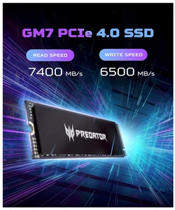 Acer Predator GM7 4TB SSD M.2 für Laptop PC Computer Sony PS5 - Bild 1 von 8