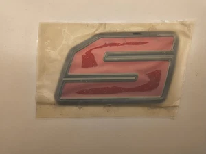 Malibu Boat Raised Emblem Decals | Wakesetter Decal ("S" ONLY) - Picture 1 of 1