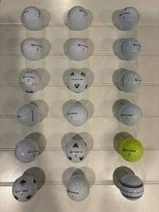 TaylorMade TP5/TP5x Golf Balls - 18 Used Great Condition Golf Balls - Picture 1 of 2