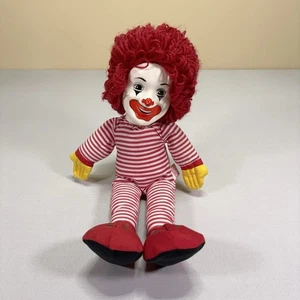 Vintage 1984 McDonald’s Ronald Mcdonald Stofftier Clown Puppe 18 Zoll rote Garn Haare - Bild 1 von 9