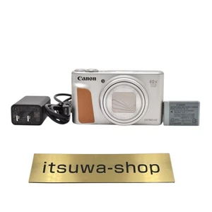 Canon PowerShot SX740 HS 20.3MP Compact Digital Camera Silver Used - Picture 1 of 11