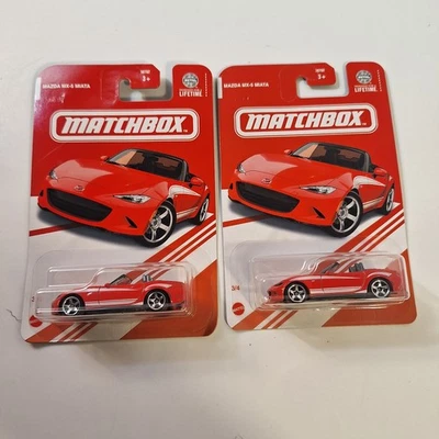 火柴盒 2 马自达 MX-5 Miata Target 限定红色版  — 第 1/4 张图片