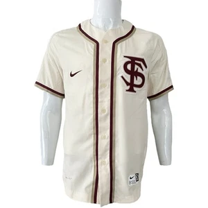 Florida State Seminolen Herren Größe Small Baseball Trikot voller Knopf Vapor Elite - Bild 1 von 5