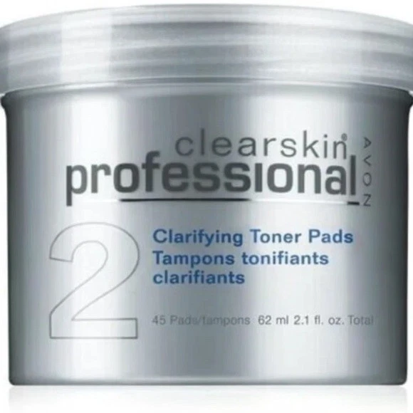Avon Clearskin Professional Clarifying Toner Pads 45 CT  New Discontinued, - Image 1 of 1