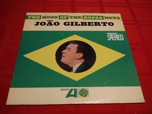 João Gilberto The Boss of the Bossa Nova 1961 LP Atlantic SD 8070 Jazz Latin - Imagen 1 de 10