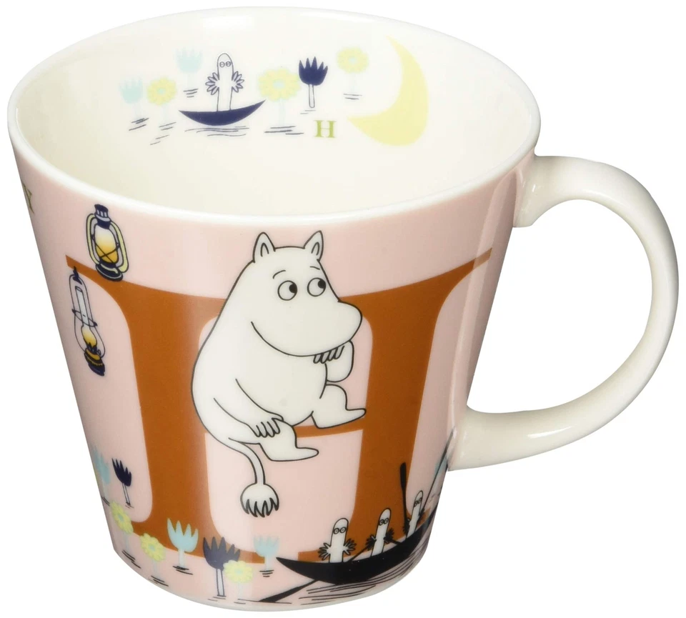 Yamaka Moomin Initial Mug H Mm630-11h 340ml Japan
