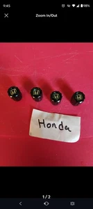 Honda Aluminum Valve Stem Covers Set Of 4 - Picture 1 of 2