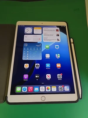 Apple iPad Air (3rd Gen) 64GB, Wi-Fi, 10.5in - Silver. - Pressure Mark (DK761 - Image 1 of 4