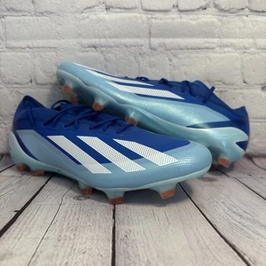Adidas X Crazyfast.1 FG Blue Soccer Football Cleats GY7416 Men's Size 10 NEW - Picture 1 of 10