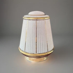 Lamp 1950 1960 France Rose Et Or Vintage - Picture 1 of 7