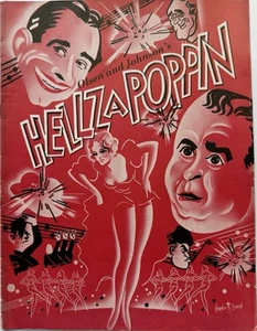 Olsen & Johnson Hellzapoppin Souvenir Program Revue Vaudeville Comedy - Picture 1 of 3