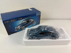 SOLIDO Eduscho VW KÄFER 1200, 1:17, Oldtimer Modellauto Metall Diecast OVP rar - Bild 1 von 6