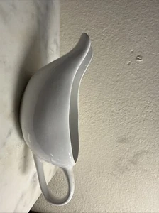 Simple Dinning Gravy Bowl White Ceramic - Picture 1 of 5