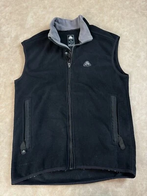Nike ACG Womens Therma Fit Fleece Sleeveless Full Zip Pockets Black Vest Small - Image 1 of 4