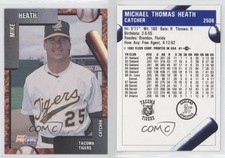 1992 Fleer ProCards Minor League Mike Heath #2506