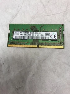 8GB 1Rx8 PC4-2400T DDR4 19200 SODIMM SK Hynix HMA81GS6AFR8N-UH Laptop RAM - Picture 1 of 4
