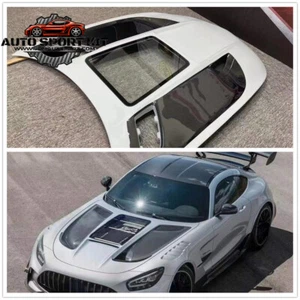 Partial Carbon Fiber Front Bonnet Hood For Mercedes AMG GT 2015-2018 pro Style - Picture 1 of 8