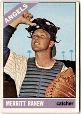 1966 Topps #62 Merritt Ranew Angels