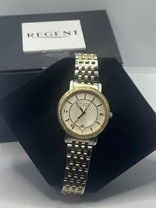 Regent 30534191 Women's Stainless Steel Analog Dial Quartz Genuine Watch JD280 - Picture 1 of 12