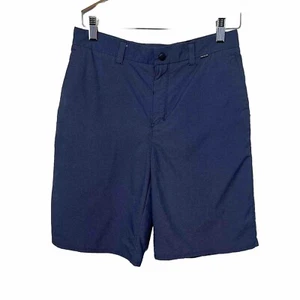 Hurley Boys shorts size 29 blue mid rise pockets casual bermuda - Picture 1 of 12