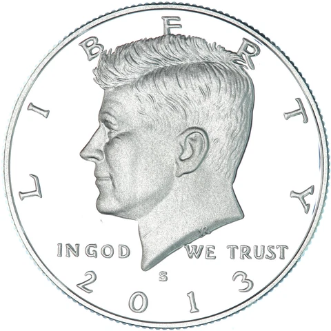 2013 S Kennedy Half Dollar Gem Deep Cameo 90% Silver Proof See Pics Z385 Cover