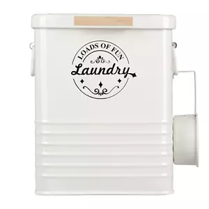Laundry Detergent Powder Container Dispenser Holder for Laundry Room Organiza... - Picture 1 of 12