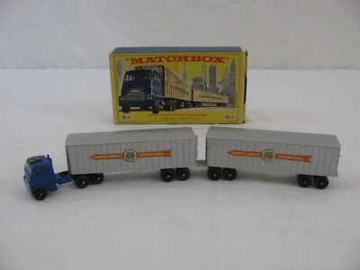 Lesney Matchbox Major Pack Cooper Jarett Inter State Double Freighter #M-9 New! - Image 1 of 4
