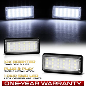 For Toyota Land Cruiser GX470 LX570 [6000K WHITE] LED License Plate Lights Lamps - Picture 1 of 10