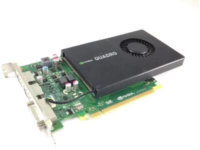 HP/DELL/NVIDIA Quadro K2000 2GB GDDR5 DVI 2xDP Tower Height PCIe Graphics Card - Image 1 of 3