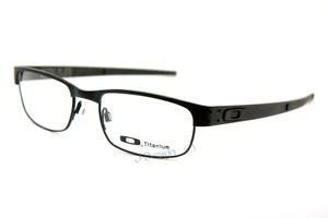 Oakley METAL PLATE 22-198 Matte Black Titanium 53/18/140 Eyeglasses - Picture 1 of 7