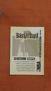 RARE 2002 2003 Total Basketball NBA 02 03 Luxor PICK ANY STICKER