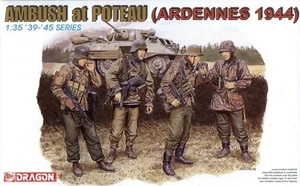 Dragon 1/35 6091 WWII German Ambush at Poteau (Ardennes 1944) (4 Figures) - Picture 1 of 1
