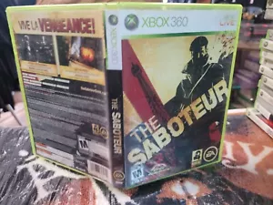 The Saboteur Xbox 360 CIB EN/FR Tested Free Shipping in Canada !! - Picture 1 of 4