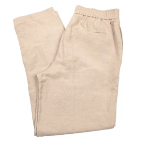 $365 APC Pantalon Pieter Linen Blend Drawstring Pants Mens Size EUR 48 (US 32) - Picture 1 of 9