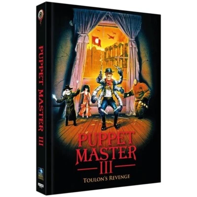 Puppet Master 3 - Tolouns Revenge / Limited Mediabook  /4K+Blu-ray /Cover B /NEU - Bild 1 von 2