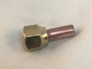 J/B Industries Swivel FM Flare-Sweat Adapter 1/4” Refrigeration Plumbing CPR-57 - Picture 1 of 4