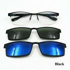 Eyeglass Frames Clip-on Magnetic Polarized Sunglasses Fishing Driving UV Rx A