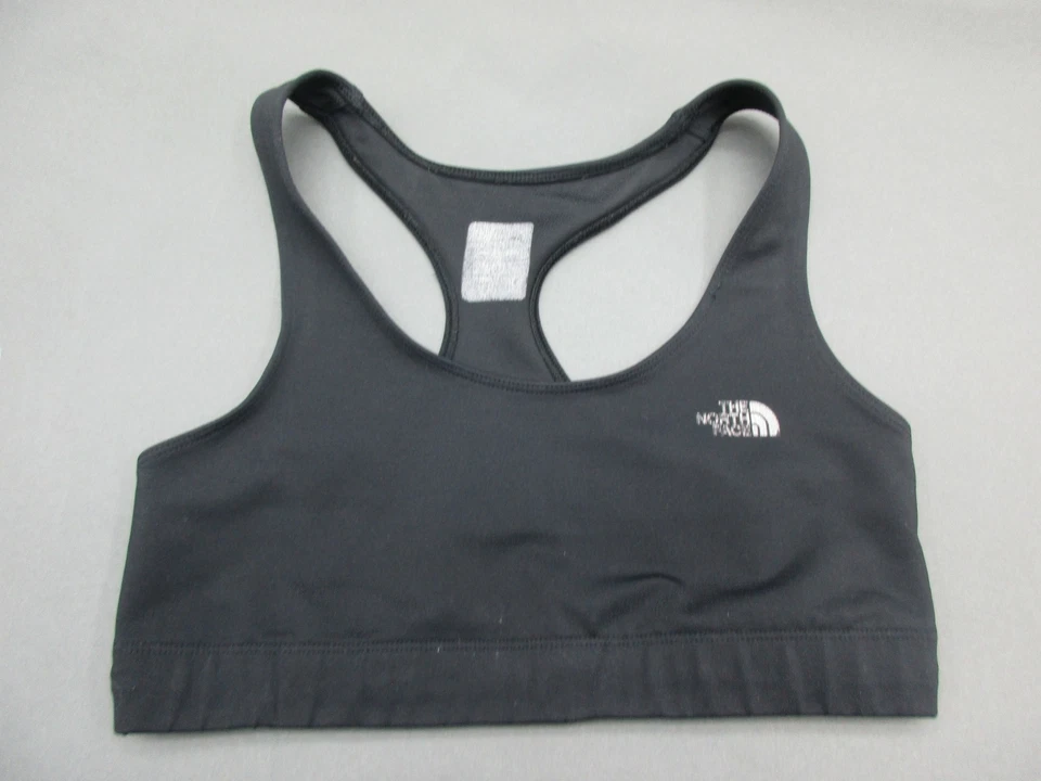 Sujetador deportivo The North Face talla M negro VaporWick inalámbrico sin relleno 2B Foto 1 de 4