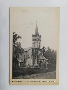 CPA - MADAGASCAR - Temple Protestant de Marovoay Atismo. - Foto 1 di 2