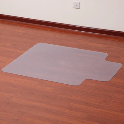 DREAM-HOMELAND Office Chair Mat Non Slip PVC Floor Computer Desk Carpet Protector 750X1200mm